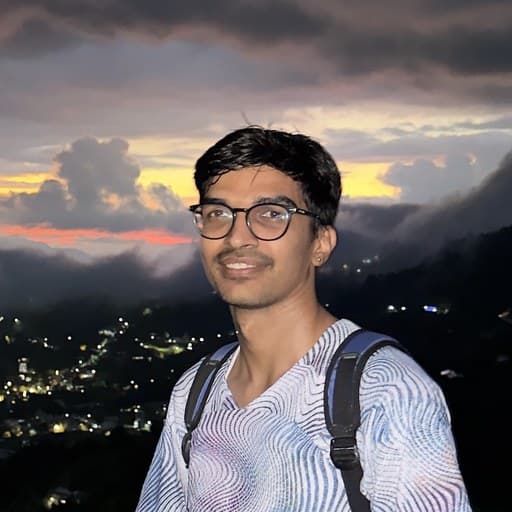 Parash Subedi in the hills near Kathmandu